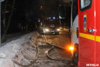 Горевший дом на ул. Пушкинской в Туле тушили шесть пожарных расчетов, Фото: 7
