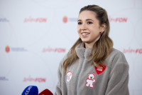 Камила Валиева дала мастер-класс для детей на Губернском катке в Туле, Фото: 63