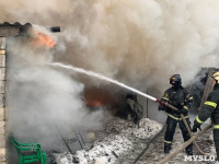 При пожаре на ул. Яблочкова в Туле обошлось без пострадавших, Фото: 3