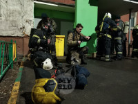 В доме на ул. Кирова в Туле пожарные спасли пенсионерку, Фото: 9