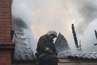 Пожар в доме по ул. Рабочий проезд. 27 сентября, Фото: 15