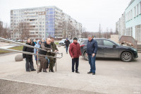 Илья Беспалов проинспектировал состояние общественных пространств Тулы после зимы, Фото: 30