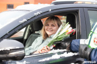 8 марта компания «Автоимпорт» дарила тулячкам-автоледи цветы, Фото: 168