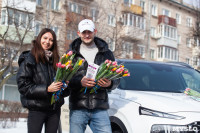 8 марта компания «Автоимпорт» дарила тулячкам-автоледи цветы, Фото: 185
