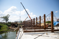 Строительство моста через Упу: фоторепортаж, Фото: 49