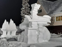 Снежные скульптуры. Фестиваль «Снеголед», Фото: 7