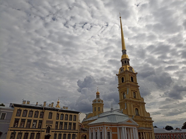 Пушистое Питерское небо. 