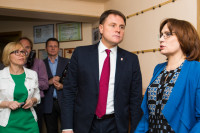 Владимир Груздев пообщался с журналистами «Слободы» и Myslo, Фото: 3