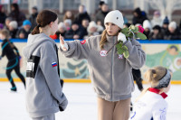 Камила Валиева дала мастер-класс для детей на Губернском катке в Туле, Фото: 54