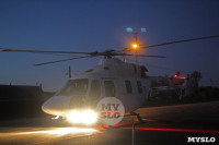 Из-за посадки медицинского вертолета под Тулой перекрыли трассу «Крым», Фото: 16