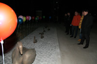 Открытие скульптуры "Лебединое озеро" в Центральном парке, Фото: 2