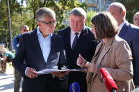 Дмитрий Миляев о ремонте сквера им. Л.Н. Толстого: «Люди довольны качеством –это самое главное», Фото: 22