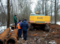 Попытка демонтажа водопроводных труб в Пролетарском округе, Фото: 14