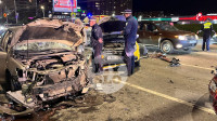 В жестком ДТП на проспекте Ленина погибла пассажирка Toyota, Фото: 1