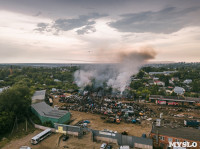В Туле сгорел заброшенный склад, Фото: 20
