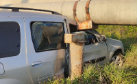 ДТП в Ефремове: один автомобиль повалил столб, второй влетел в теплотрассу, Фото: 5