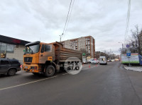 На ул. Кауля грузовик переехал пенсионерку, Фото: 2