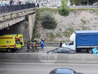В Туле с моста рядом с ТГПУ упал подросток, Фото: 1