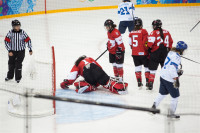 Женский хоккейный матч Канада-Финляндия. Зимняя Олимпиада в Сочи, Фото: 34