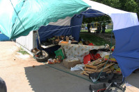В Туле легковушка протаранила торговую палатку, Фото: 7