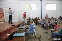 Юнармейцы проводят мастер-классы в оздоровительных лагерях Тульской области, Фото: 4