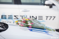 8 марта компания «Автоимпорт» дарила тулячкам-автоледи цветы, Фото: 99