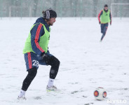 «Арсенал» готовится на снежном поле к игре против «Тосно», Фото: 27