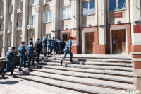 В Туле судебные приставы, МЧС и полиция предотвратили условное нападение на суд, Фото: 82