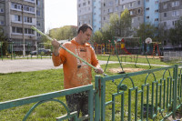 Субботник на ул. Степанова, 29 - Управляющая компания «ЖСО», Фото: 12