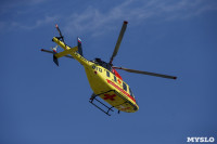 В Тульский перинатальный центр из Новомосковска на вертолете доставлены близняшки, Фото: 33