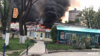 Сгорел рынок "Салют", Фото: 21