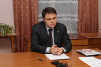 Владимир Груздев в Чернском районе. 24 декабря 2013, Фото: 11