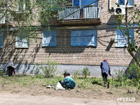 Поврежденные БПЛА дома в Туле, Фото: 15