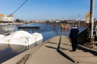 В Туле Упа поднялась почти на метр и затопила набережную, Фото: 78