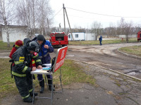 Пожарные учения в белевской больнице, Фото: 1
