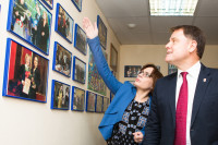 Владимир Груздев пообщался с журналистами «Слободы» и Myslo, Фото: 2