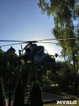 В Парке Памяти и Славы в Новомосковске открылась выставка боевых вертолетов, Фото: 3