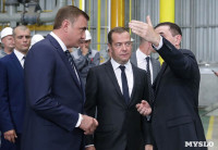 Дмитрий Медведев посетил предприятие "Тула Сталь", Фото: 5