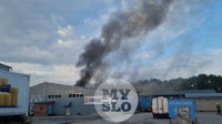 Крупный пожар в Туле: горит строительный склад-магазин, Фото: 2