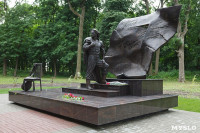 Открытие памятника Талькову в Щекино, Фото: 18