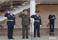 Церемония крепления Боевого знамени к древку, Фото: 4