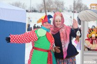 Как туляки провожали зиму на набережной Упы, Фото: 30