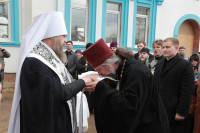 Освящение креста купола Свято-Казанского храма, Фото: 10
