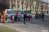 Новомосковские школьники научили взрослых переходить дорогу по «зебре», Фото: 5