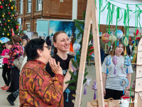 Фестиваль «Шар-папье»: Тульский кремль украсили огромные новогодние бусы, Фото: 13