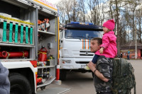 Спасатели продемонстрировали тулякам пожарную технику, Фото: 6