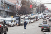 В Туле на проспекте Ленина загорелся магазин "Беларусь мебель", Фото: 41