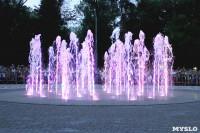 Открытие светомузыкального фонтана в Новомосковске, Фото: 1