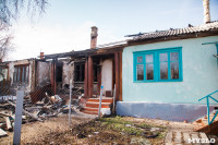 Сгоревший дом на ул. Локомотивной (Щекино), Фото: 3
