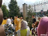 В Князь-Владимирском храме на территории Туламашзавода прошли Божественная литургия и крестный ход, Фото: 50